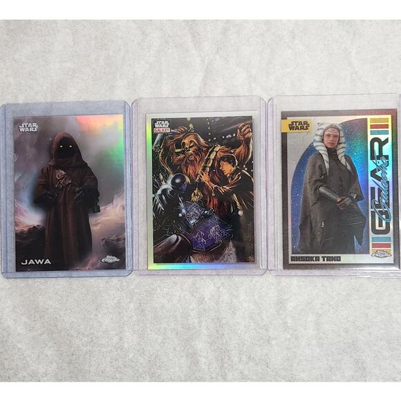Topps Star Wars TCG Chrome Refractors And Gear Galactic Trading Cards 2025 NM - Picture 1 of 5
